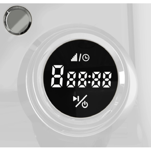 IMPASTATRICE 1200 W BIANCA 5,2 LT DISPLAY DIGITALE TIMER