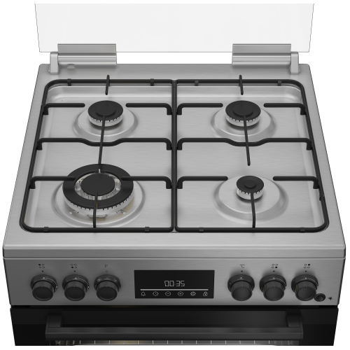 CUCINA 60x60 INOX ELETTR.MULTIF.+GRILL A DISPLAY XL SteamShine® BEKO