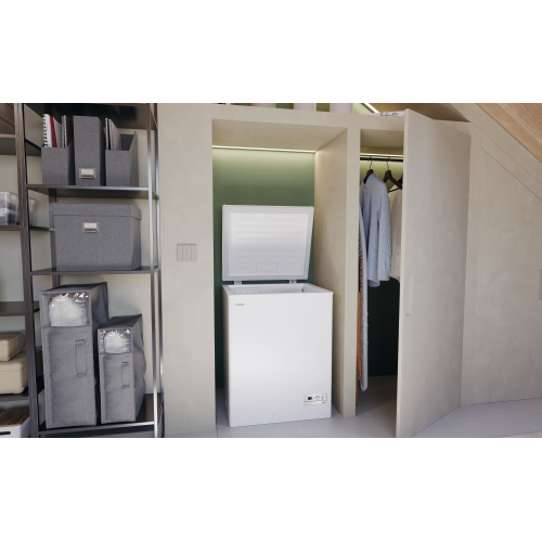 CONGELATORE ORIZZONTALE BIANCO 137 LT CL.E CANDY