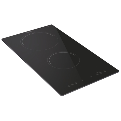 PIANO COTTURA NERO INDUZIONE 2 FUOCHI COM. FRONT. 30 CM CANDY