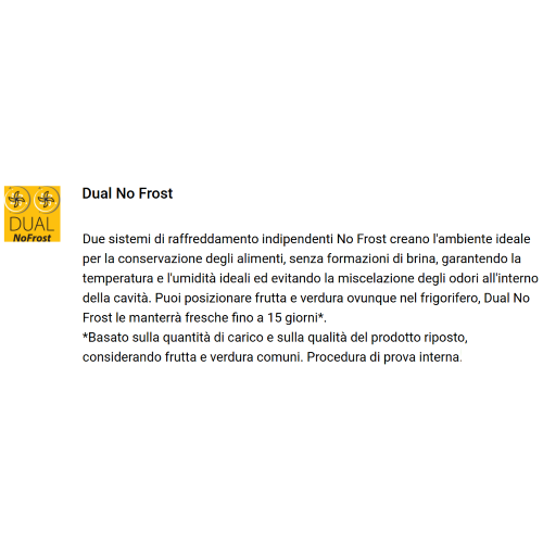 COMBINATO 355 LT PEARL INOX NOFROST INVERTER D 203X59,5 WHIRLPOOL