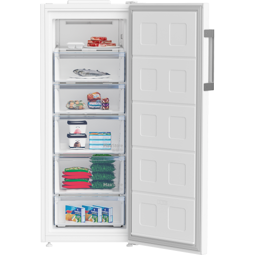 CONGELATORE VERTICALE 6 SCOMP. 220 LT BIANCO NOFROST E 151,5X60 BEKO     