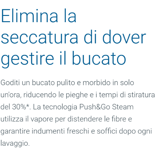 LAVATRICE 7 KG 1200 GR A INVERTER VAPORE INDESIT