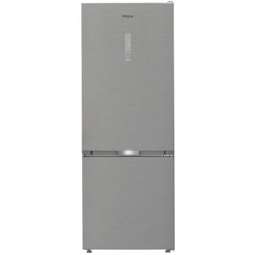 COMBINATO 490 LT PEARL INOX DUAL NOFROST INVERTER D 192X70 WHIRLPOOL