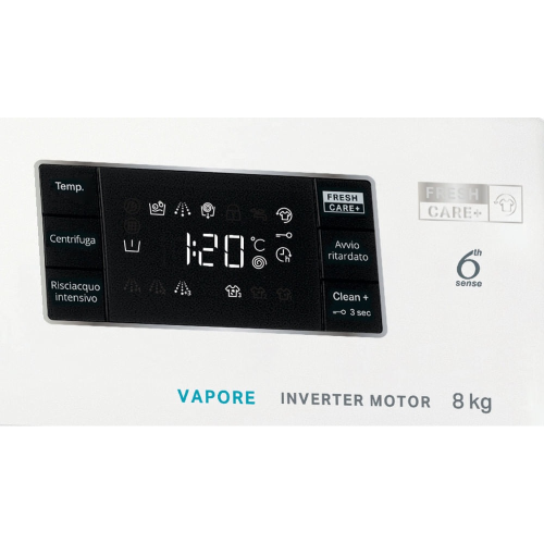 LAVATRICE 8 KG 1400 A INVERTER VAPORE WHIRLPOOL