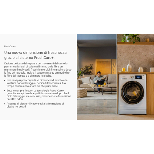 LAVATRICE 8 KG 1400 A INVERTER VAPORE WHIRLPOOL
