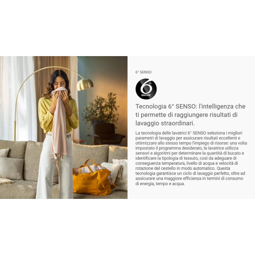 LAVATRICE 8 KG 1400 A INVERTER VAPORE WHIRLPOOL