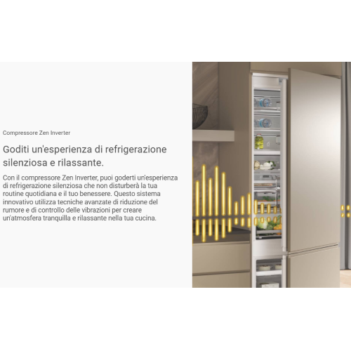 COMBINATO 490 LT PEARL INOX DUAL NOFROST INVERTER D 192X70 WHIRLPOOL