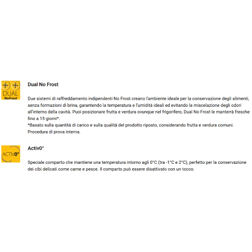 COMBINATO 490 LT PEARL INOX DUAL NOFROST INVERTER D 192X70 WHIRLPOOL