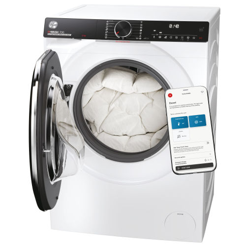 LAVATRICE 12 KG 1400 GR A-20% INVERTER VAPORE  H-WASH 700 HOOVER