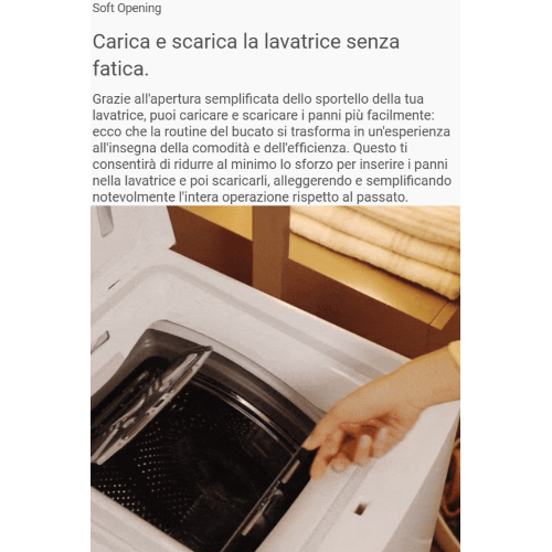 LAVATRICE C.ALTO 7 KG 1200 GR B INVERTER 