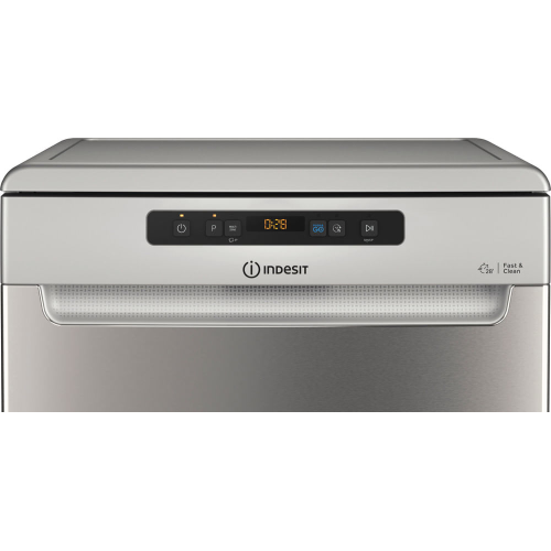 LAVASTOVIGLIE 14 COP. INOX C 9 PRG. INOX Push&Go TOP RIMUOV. INDESIT