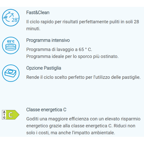 LAVASTOVIGLIE 14 COP. INOX C 9 PRG. INOX Push&Go TOP RIMUOV. INDESIT