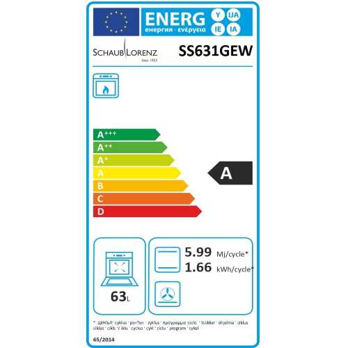 CUCINA 60x60 BIANCA GAS+GRILL A SLORENZ