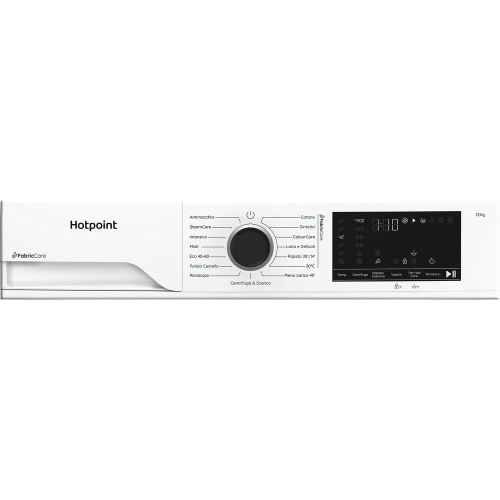LAVATRICE 12 KG 1400 GR A-30% INVERTER VAPORE HOTPOINT