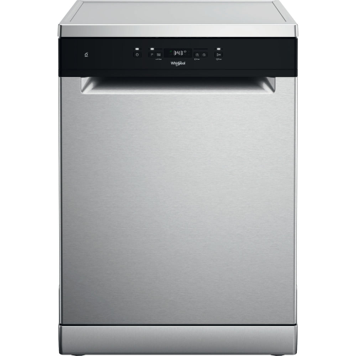 LAVASTOVIGLIE 14 COP. INOX C 8 PRG. INOX 3°CESTO TOP RIMUOV. WHIRLPOOL