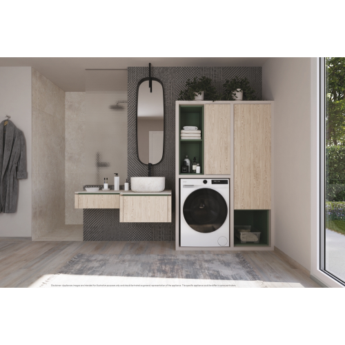 LAVATRICE 13 KG 1400 GR A-20% INVERTER VAPORE CANDY