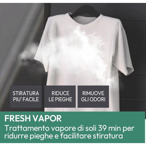 LAVATRICE 9 KG 1400 GR A-20% INVERTER VAPORE CANDY