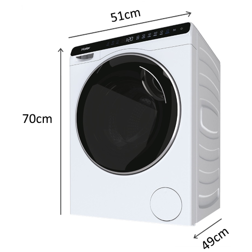 LAVATRICE 5 KG 1200 GIRI A INVERTER SUPER COMPATTA HAIER