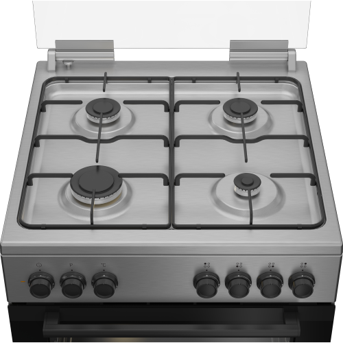 CUCINA 60x60 INOX ELETTR.MULTIF.+GRILL A BEKO FBE62120XD
