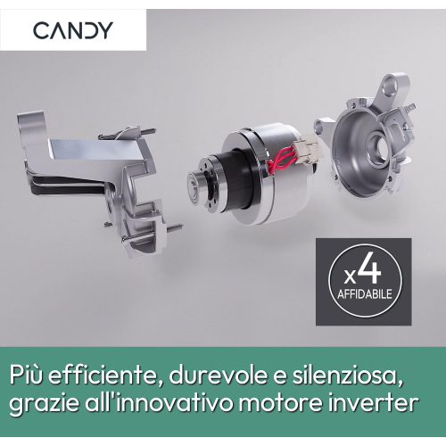 ASCIUGATRICE 10 KG D POMPA DI CALORE INVERTER SMART CANDY