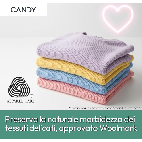 ASCIUGATRICE 10 KG D POMPA DI CALORE INVERTER SMART CANDY