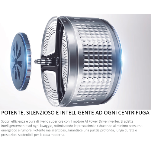 LAVATRICE 5 KG 1200 GIRI A INVERTER SUPER COMPATTA HAIER