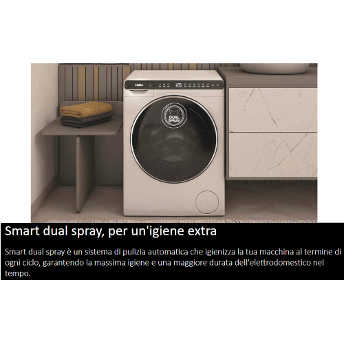 LAVATRICE 5 KG 1200 GIRI A INVERTER SUPER COMPATTA HAIER