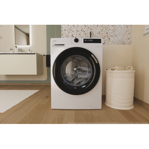 LAVATRICE 9 KG 1400 GR A-20% SLIM 47 CM INV VAP ProWash500 CANDY