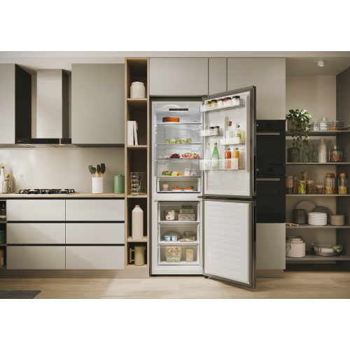 COMBINATO 355 LT INOX NOFROST E 185X59,5 CANDY
