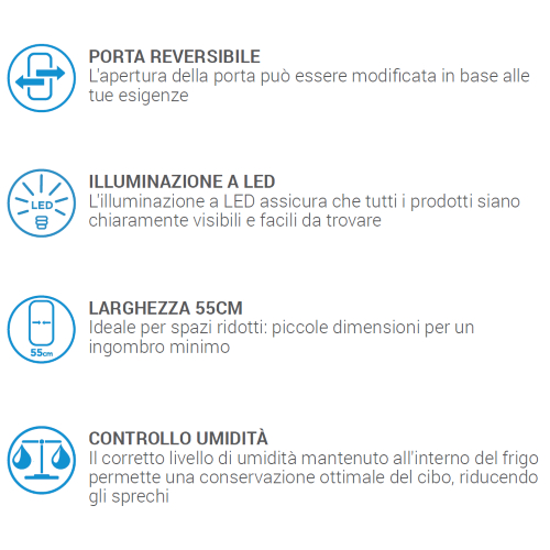 FRIGORIFERO DOPPIA PORTA INOX E INDESIT