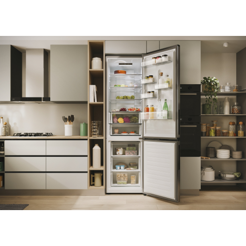 COMBINATO 409 LT INOX NOFROST E 200X59,5 CANDY