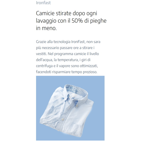LAVATRICE 10 KG 1400 GR A-10% INVERTER VAPORE BEKO