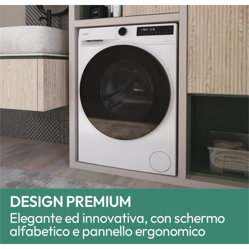 LAVATRICE 9 KG 1400 GR A-20% INV VAP ProWash550 CANDY