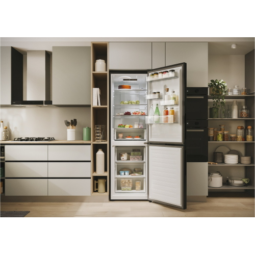 COMBINATO 355 LT NERO NOFROST E 185X59,5 CANDY