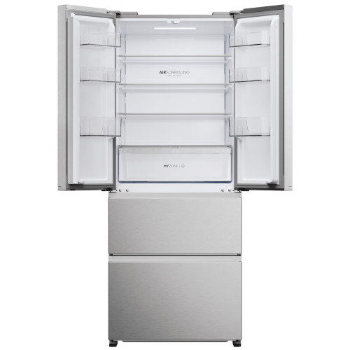 FRIFORIFERO FRENCH DOOR 402 LT INOX NO FROST INVERTER E HAIER