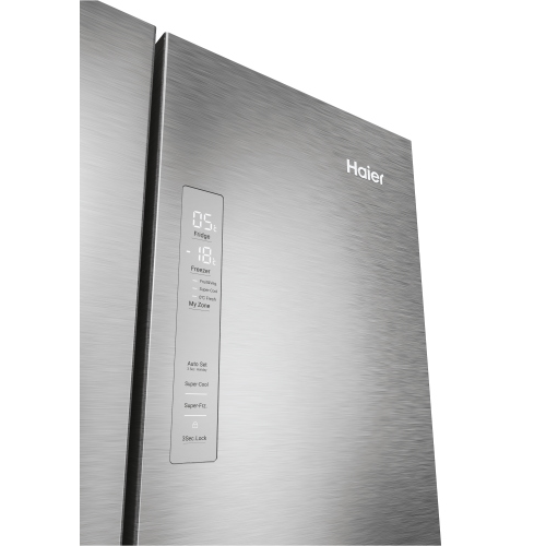 FRIFORIFERO FRENCH DOOR 402 LT INOX NO FROST INVERTER E HAIER