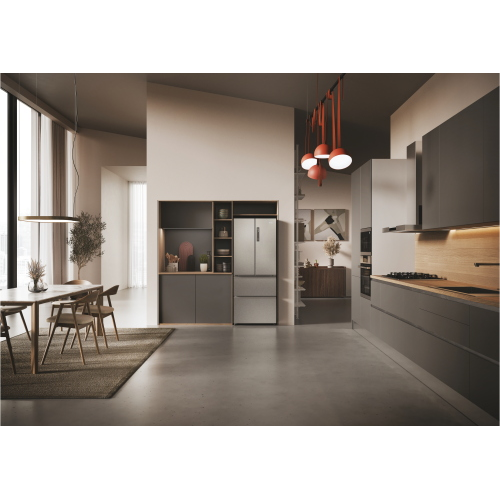 FRIFORIFERO FRENCH DOOR 402 LT INOX NO FROST INVERTER E HAIER