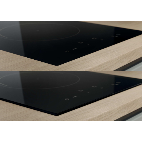 PIANO COTTURA NERO INDUZIONE 2 FUOCHI COM. FRONT. 30 CM CANDY