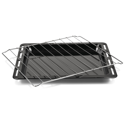 FORNO ELETTRICO VENTILATO 58 LT LUCE SMALTATO 300° GIRAR. ROSTO'58