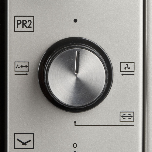 FORNO ELETTRICO VENTILATO 58 LT LUCE SMALTATO 300° GIRAR. ROSTO'58